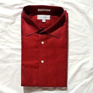 Mens Paul Frederick red shirt